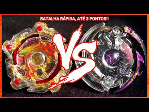 αmaterios .α.α VS Dark Deathscyther .F.J - BATALHA BEYBLADE BURST!!