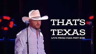 Download lagu Cody Johnson - That's Texas (Live from CMA Fest 2024) mp3