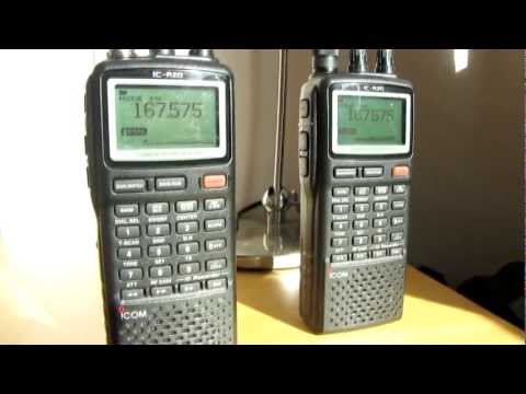 Double Icom IC R20