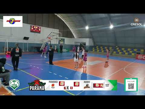 CTU/AFC PARAGUAÇU X AGOBAS/GOIOERÊ - TAÇA PARANA SUB 12 FEMININO - FASE DE GRUPO - JOGO 02