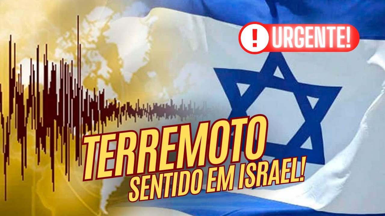 FORTE TERREMOTO AUMENTA OS ALERTAS DE TSUNAMIS EM ISRAEL