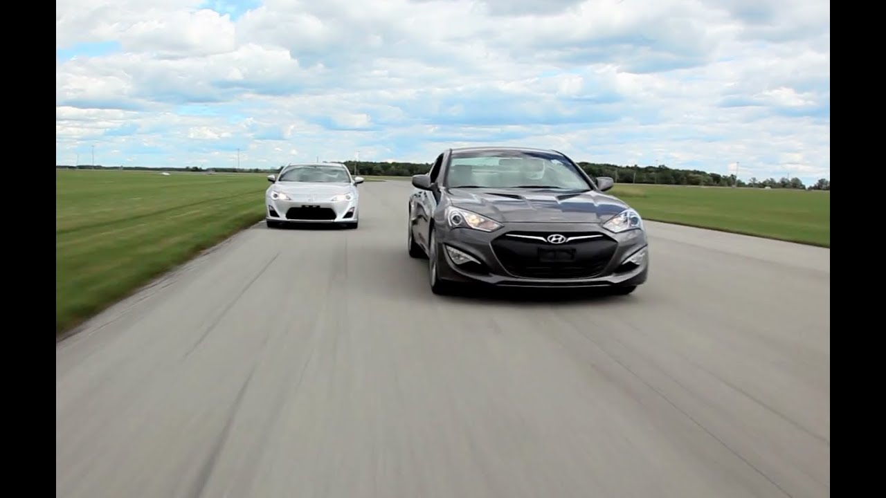 2013 Scion FR-S vs. 2013 Hyundai Genesis Coupe Comparison