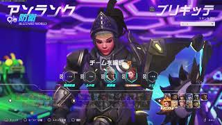 ひとりで楽しそうにOW2 S17-6 ブリちゃん練習