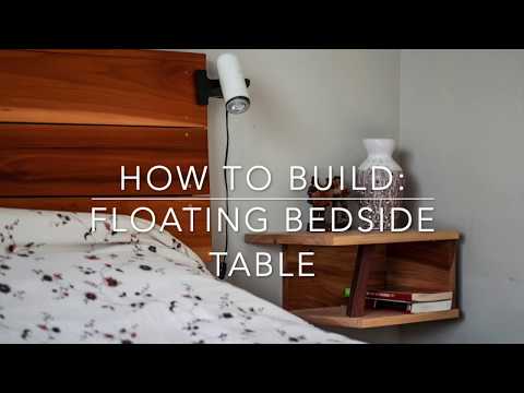 How To Build: Floating Bedside Table