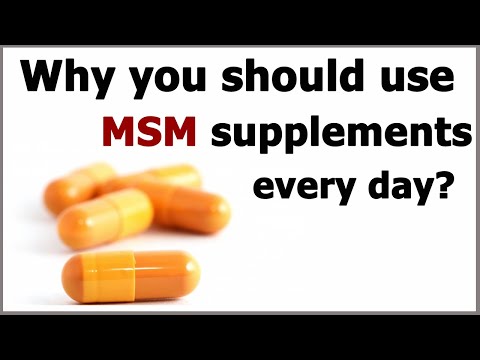 MSM: Why You Should Use MSM Supplements Every Day