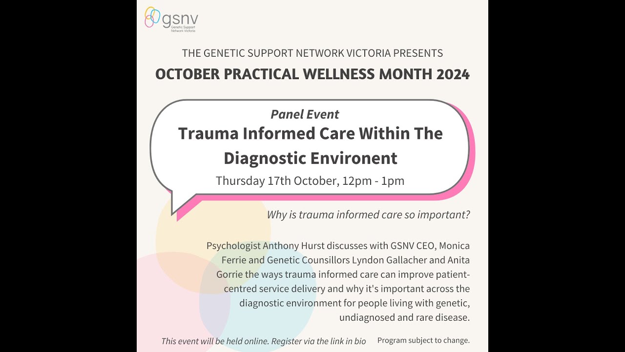OPWM 2024: Trauma Informed Care Within The Diagnostic Environment