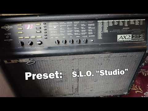 Line6 AX2 212 amp presets Demo