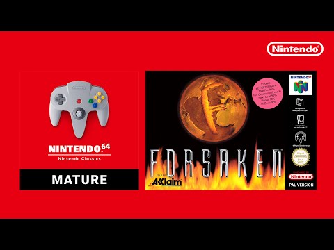 Spielt Forsaken 64 mit Nintendo Switch Online + Erweiterungspaket!