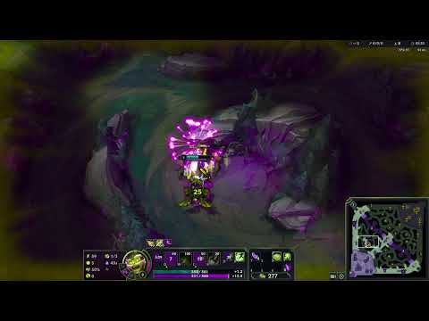 Corki Jungle clear - Patch 12.2 - Time 3:50