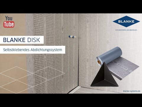 BLANKE DISK - Selbstklebendes Abdichtungssystem