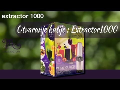 Extractor1000 - Otvaranje kutije / Unboxing