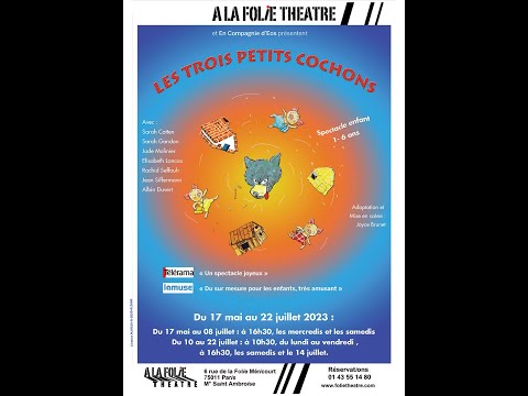 Bande annonce - Les trois petits cochons 