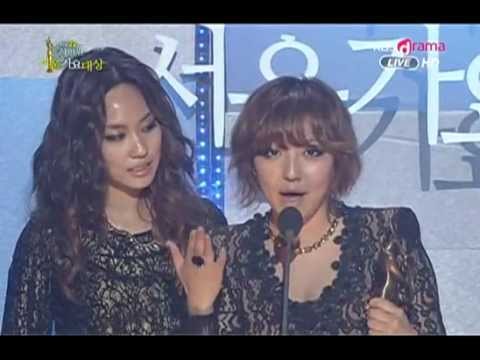 130131 22th 서울가요대상 missA 본상 수상+Touch 무대