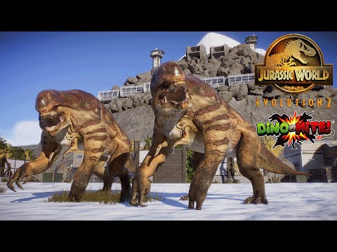 D-REX & DINOSAURS IN THE MOUNTAINS | DINO-MITE! SHOWCASE | JURASSIC WORLD | JURASSIC PARK | V1