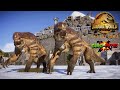 D REX DINOSAURS IN THE MOUNTAINS DINO MITE SHOWCASE JURASSIC WORLD JURASSIC PARK V1