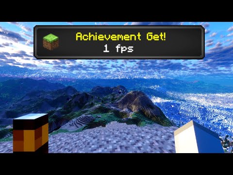 Destroying My RTX 4090 With Minecraft's Distant Horizons