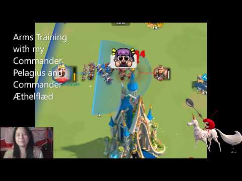 Arms Training with my Commander Pelagius and Commander Æthelflæd 'til Round 5