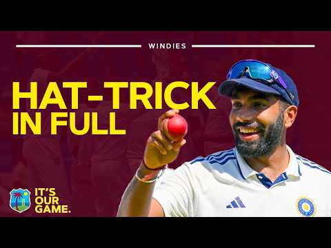 Jasprit Bumrah testet Hattrick | Bumrah steht neben Harbhajan Singh und Irfan Pathan in den Rekor...