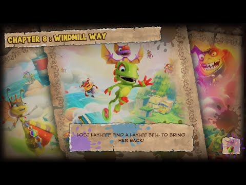 Yooka-Laylee and the Impossible Lair Playthrough - Chapter 8: Windmill Way / Windy