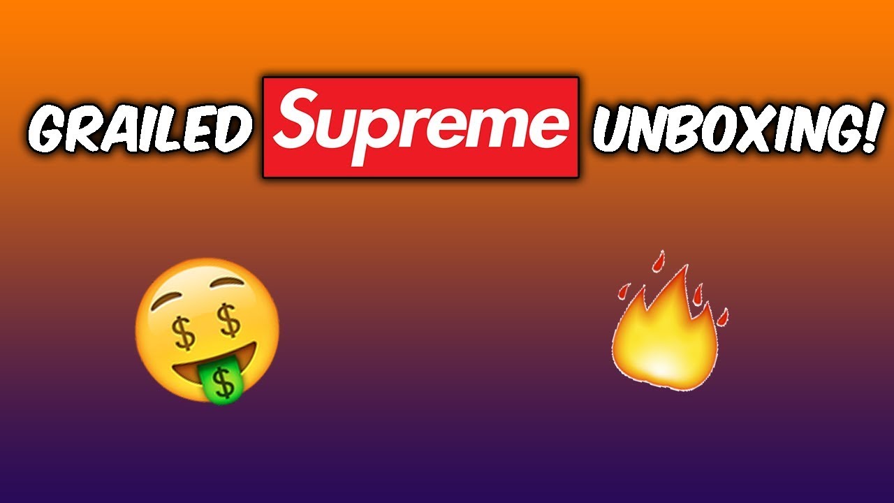 SUPREME UNBOXING FROM GRAILED!