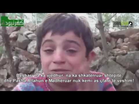 Fëmija Sirian i cili insiston të mos loton   Fjalë që plasin zemrën! EMOCIONUESE