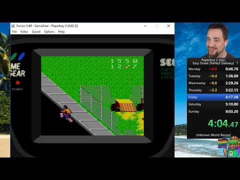 Paperboy 2 (GameGear - Easy St - Perfect Delivery) 5:56.967