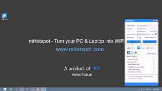 Mhotspot – video tutorial