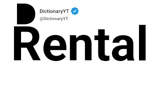 Rental Synonyms | Thesaurus | Similar Words 