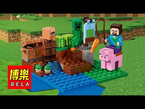 Конструктор «Арбузная ферма» 10807 (Minecraft 21138) / 75 деталей