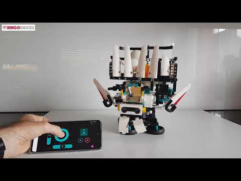 PINGERBEE - PING PONG BALL LAUNCHER MADE WITH LEGO MINDSTORMS ROBOT INVENTOR 51515