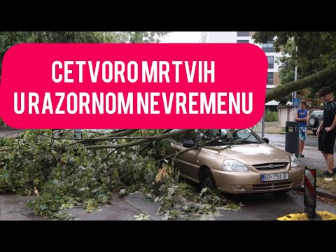 ČETVORO MRTVIH U RAZORNOM NEVREMENU Potvrđeno je, on je stradao