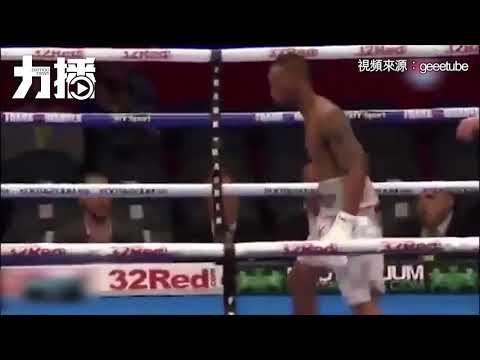 南非拳王閃電一拳KO對手