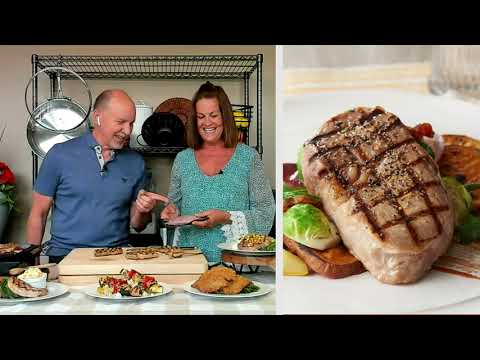 Rastelli's (20) 6-oz Premium Pork Ribeye Steaks on QVC