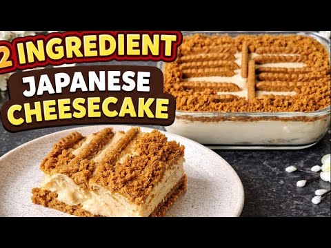 2-Ingredient Japanese Cheesecake That Broke the Internet 😍
