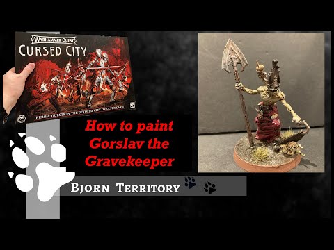 How to paint Gorslav the Grave keeper