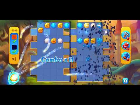 Fishdom 2091 - Super Hard Level (Moves 13)