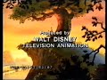 The New Adventures Of Winnie The Pooh Up Up And Away Australian Demo VHS Closing Disney 1989