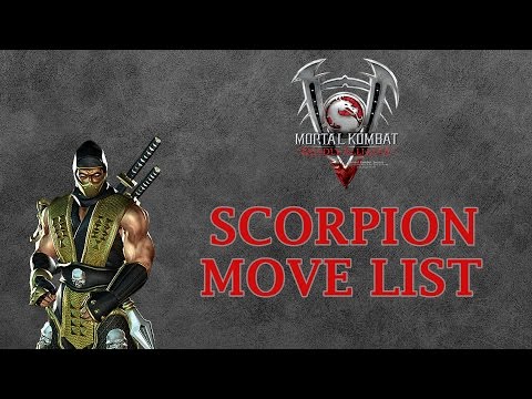 Mortal Kombat Deadly Alliance - Scorpion Move List