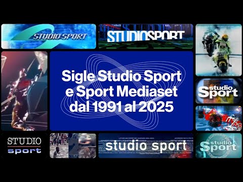 Sigle Studio Sport e Sport Mediaset dal 1991 al 2025