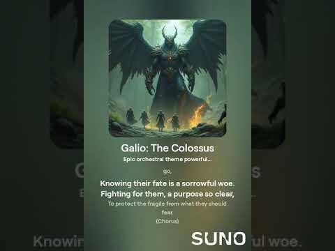 Galio  The Colossus #leagueoflegends #lolmusic #league