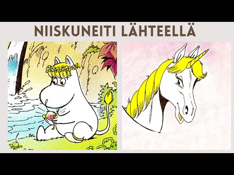 Moomin Audio Comic - Snork Maiden at a fountain