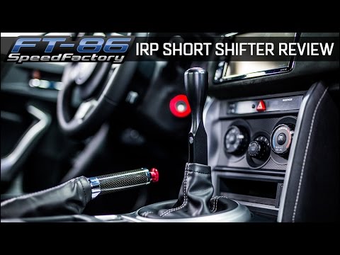 FT86SpeedFactory - IRP Short Shifter Install & Review