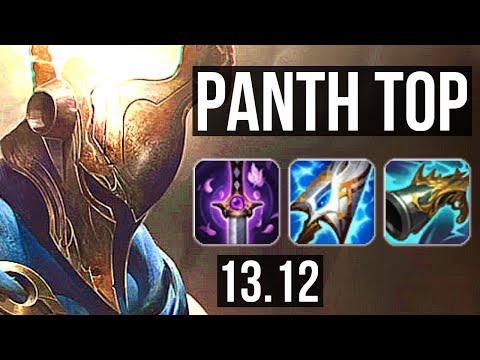 PANTHEON vs FIORA (TOP) | Rank 5 Panth, 9 solo kills, Legendary | TR Challenger | 13.12