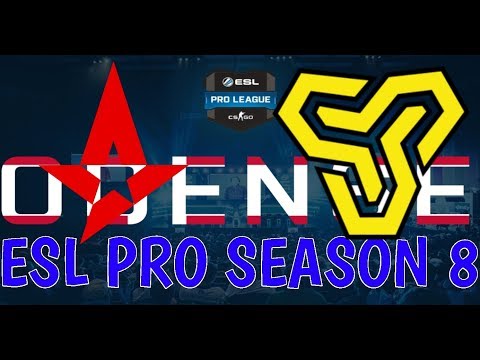 Astralis vs Space Soldiers ESL Pro League Season 8 Highlights CSGO - Inferno