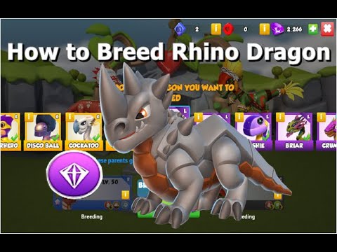 How to Breed Rhino Dragon Dragon Mania Legends  Dragon Race Clan Event  DML