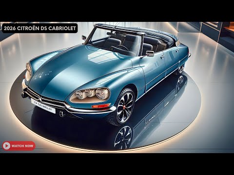 NEW 2026 Citroën DS Cabriolet Revealed - Exterior & Interior, First Look Details!