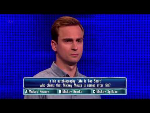 Ben Gets His Mickey Mouse Question Right - The Chase