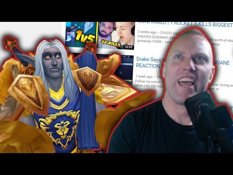 YOUTUBE'S COPY PROBLEM - Prot Warrior Battleground PvP Highlights - Legion 7.3.5