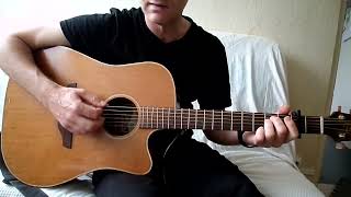 Hubert Felix Thiephaine - La fille du coupeur de joints tuto guitare
