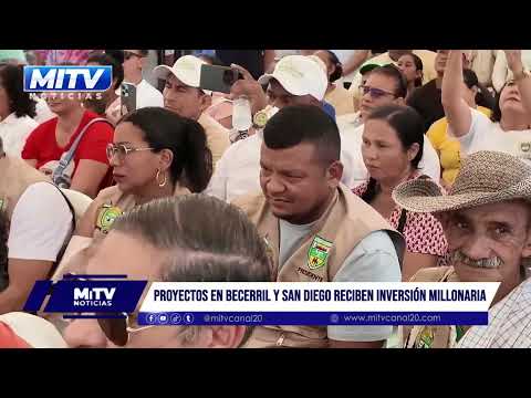 Gobernación del Cesar anuncia obras en Becerril y San Diego